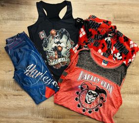 Harley Quinn Shirts, Pajama Pants, and Leggings