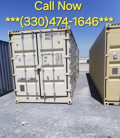 20 and 40 Ft Shipping Containers ON SALE! Conex, New And Used!  GREAT WARRANTY & Payment Plans!!
