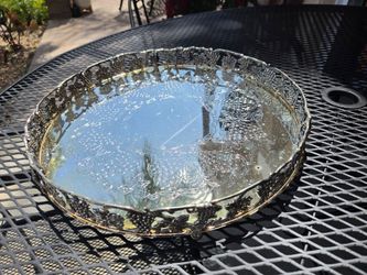 Silverplated platter