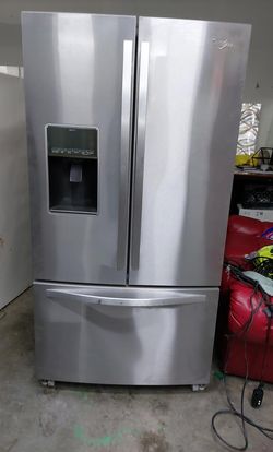 Whirlpool 3-Door French Door Refrigerator Stainless Steel