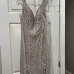 Formal Dress  Champagne Color Siez8