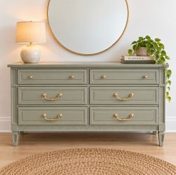 Vintage Green Dresser