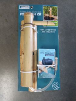 Bamboo Fountain Kit