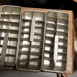 Retro Antique Metal Ice Cube Trays $10 Each