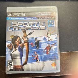 Sports Champions PS3