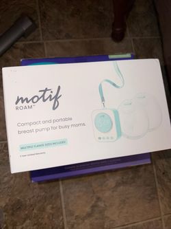 Motif Hands-Free Breast Pump With 600 Milk Storage Bags.
