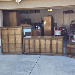 Mid Century Dresser Set 