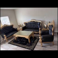 Sofa Set And Dinner Table 