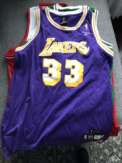 Stitched lakers kareem abdul jabbar Jersey