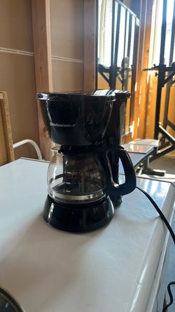 Elite Gourmet Black Drip Coffee Maker