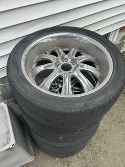 22 inch with tires
