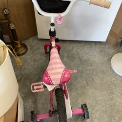 12 Inches Bike With Training Wheels For $20