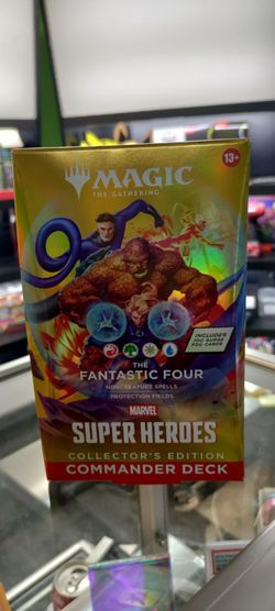 Magic the gathering collectors edition commander deck fantastic four