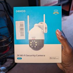 Brand New Dekco 2K Wi-Fi Security Camera