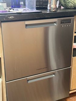Fisher & Paykel double dish drawer dishwasher