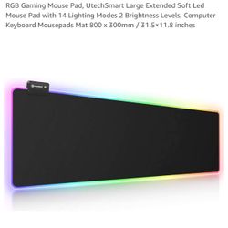 RGB Gaming Mouse Pad