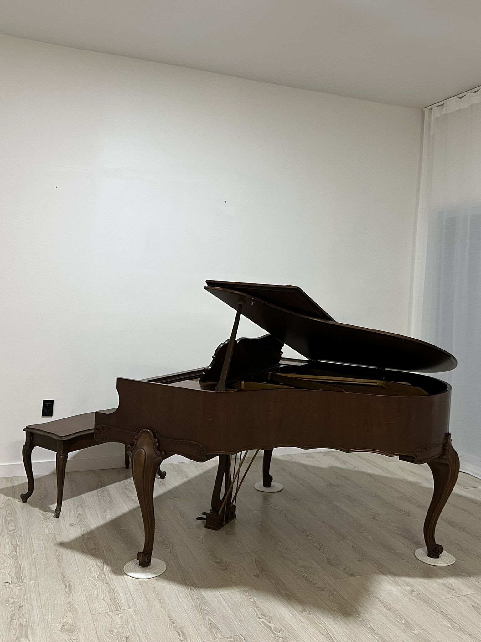 Baby grand piano