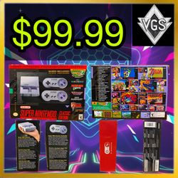 *CIB* Super Nintendo Classic Edition (SNES Mini) – Nintendo – 2017