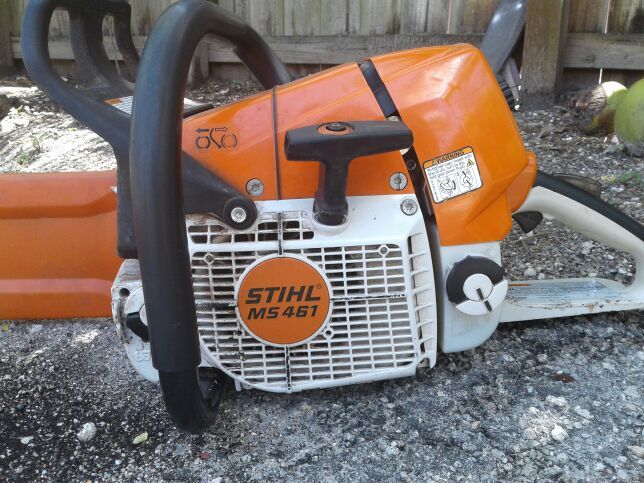 STIHL MS461 MAGNUM CHAINSAW w/ 30" BAR AND CHAIN GOOD CONDITION !