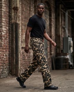 Arketype Jean camouflage cargo relax fit