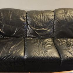 Leather Couches For Sale Total $100 For Sale