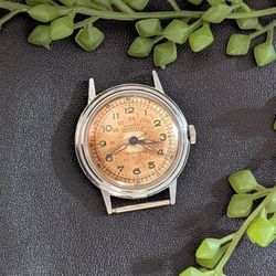 Vintage Pierce Parashock Military Watch SWISS Made 1940s Mechanical Winding 