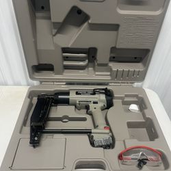 Porter Cable CFN250 Bammer 16 Gauge Cordless Finish Nailer Nail Gun Great Shape. Used in very good condition with minor cosmetic blemishes associated 