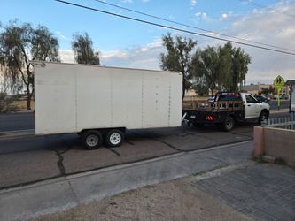 Large Enclosed Cargo Trailer