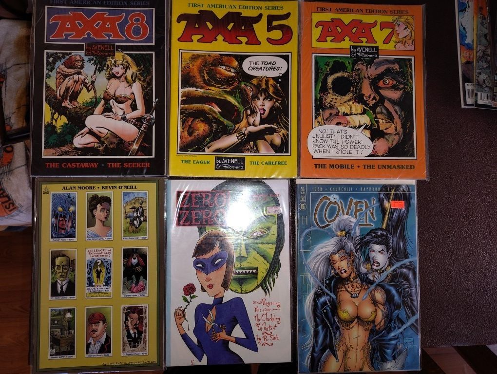 New Comics In Plastic