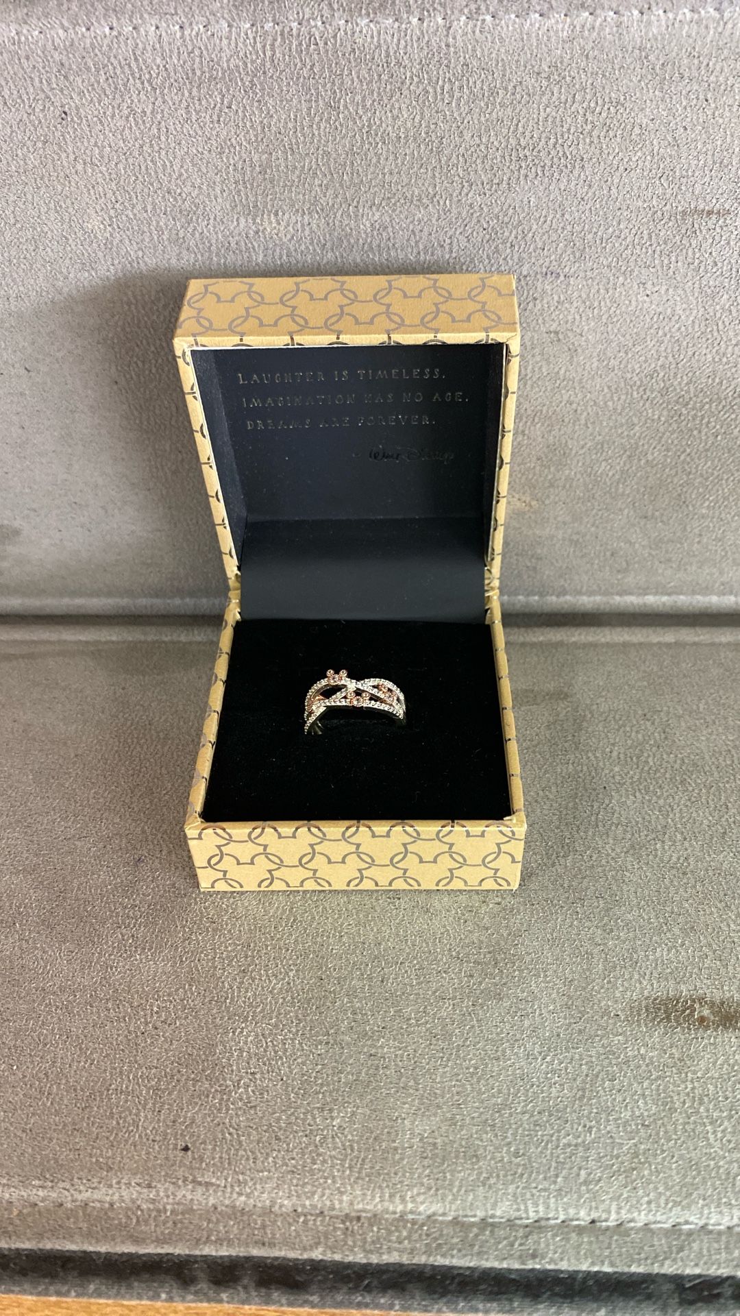 Silver Disney, Rebecca, Hook rings size 6