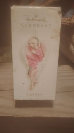 Angel of Life collectable Christmas ornament