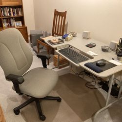 Computer Table  and Office Chair