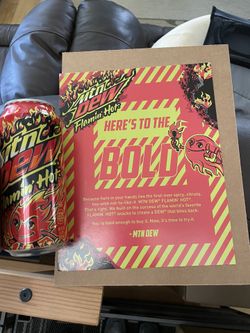 Mountain Dew Flamin’ Flaming Hot Limited Edition