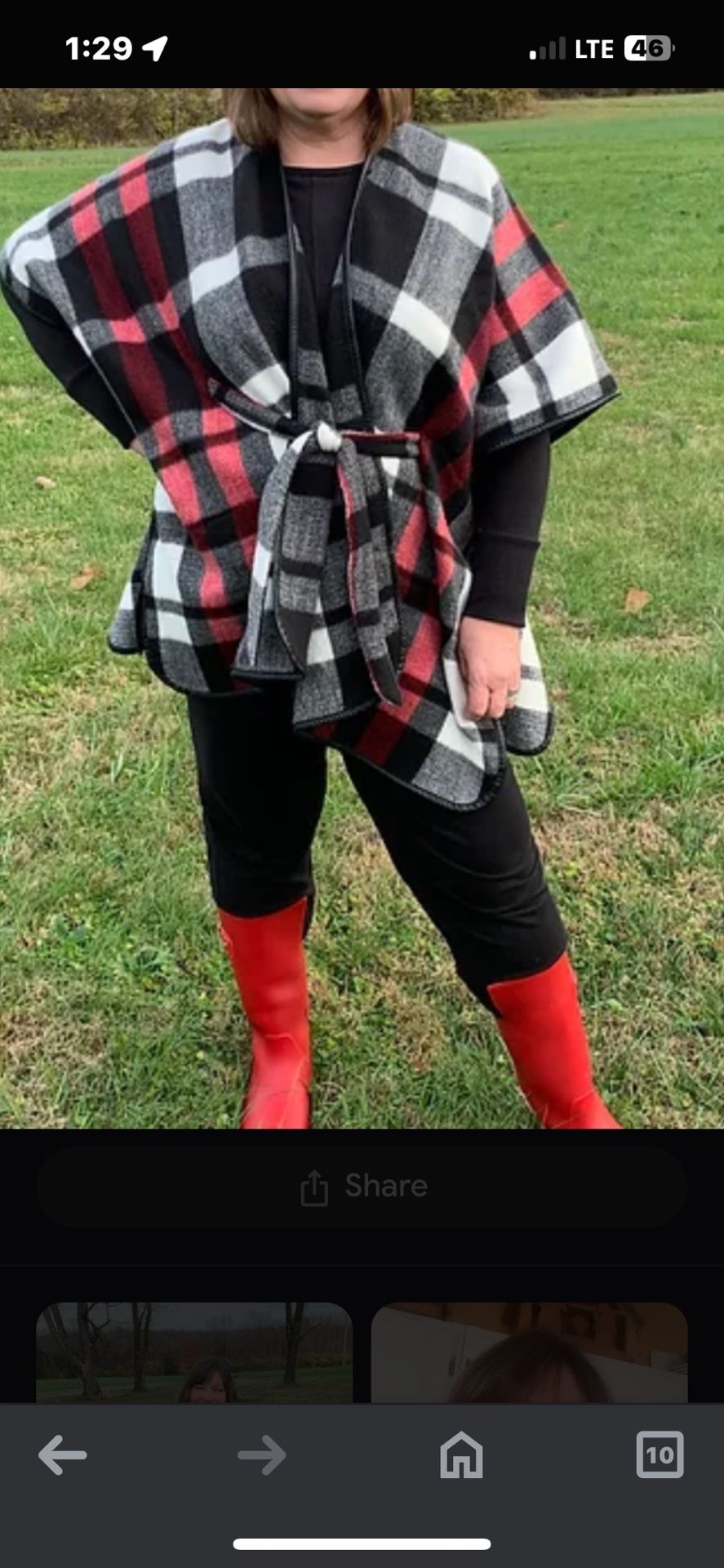 Winter Wrap Around/poncho