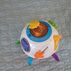 VTech Light and Move Learning Ball Tested Works Great
