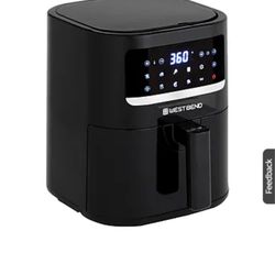 West Bend Digital Air Fryer, 5-Qt., Black