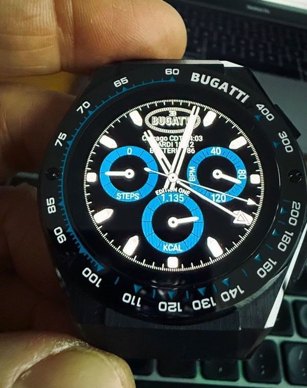 Bugatti Titanium La NOIRE Edition Watch