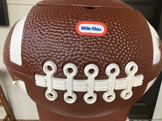 Vintage 1975 Little Tikes Football Toy Box / Tailgate Cooler
