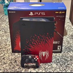 Sony PlayStation 5 Disc Edition PS5 825GB Spider-Man 2 Limited Edition Console