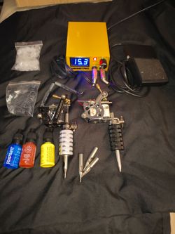 Hildbrandt Tattoo Machine Kit with Power Supply