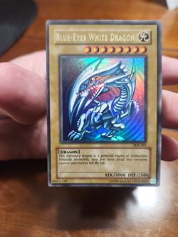 SDK-001 Kaiba Starter Deck Blue Eyes White Dragon PSA Ready Yugioh Card