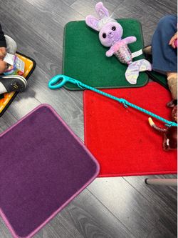 Kindergarten seating mats
