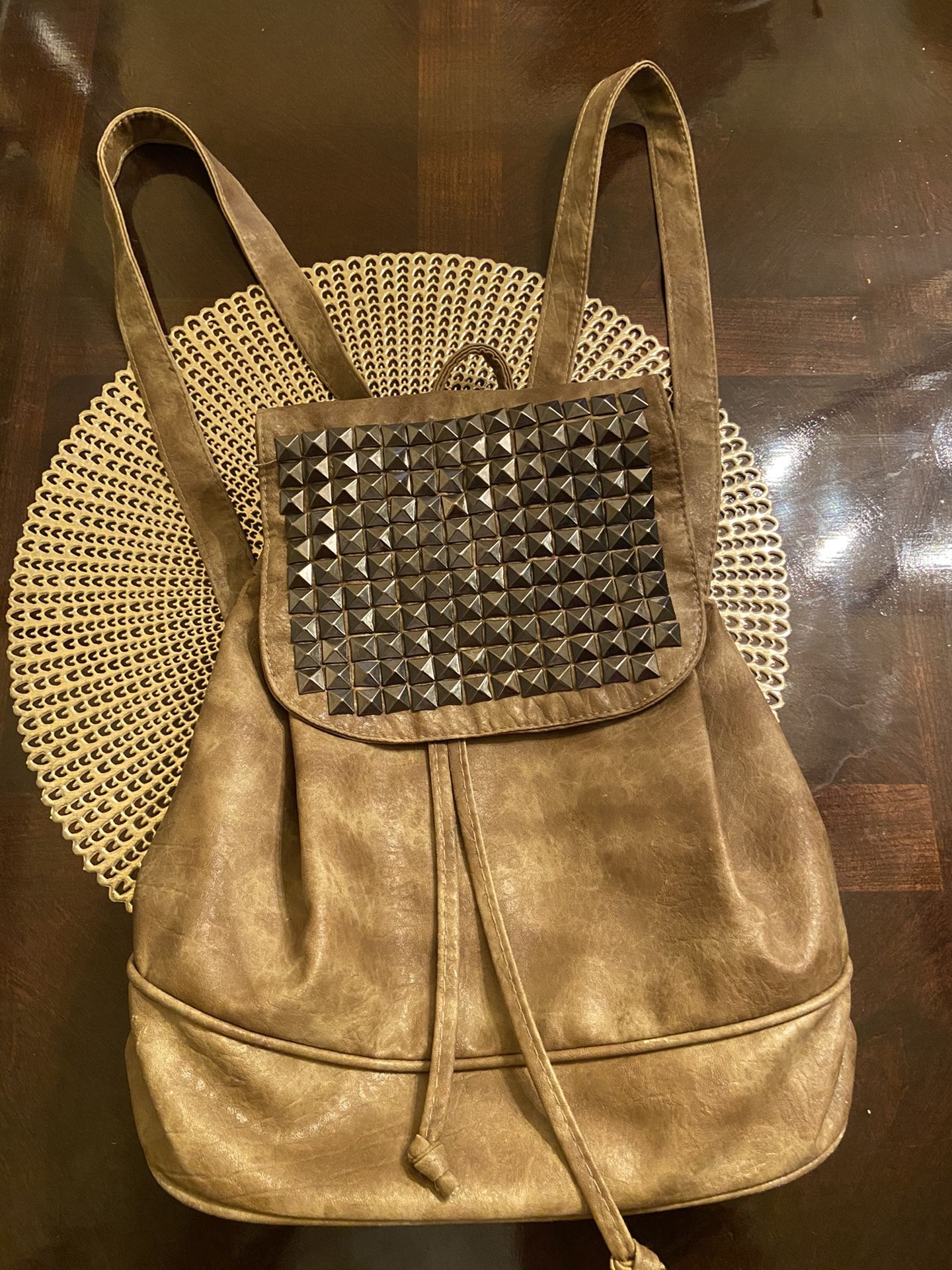 Medium sized Backpack purse