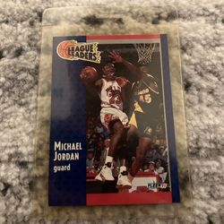Michael Jordan Fleer ‘91 #220 Basketball Card
