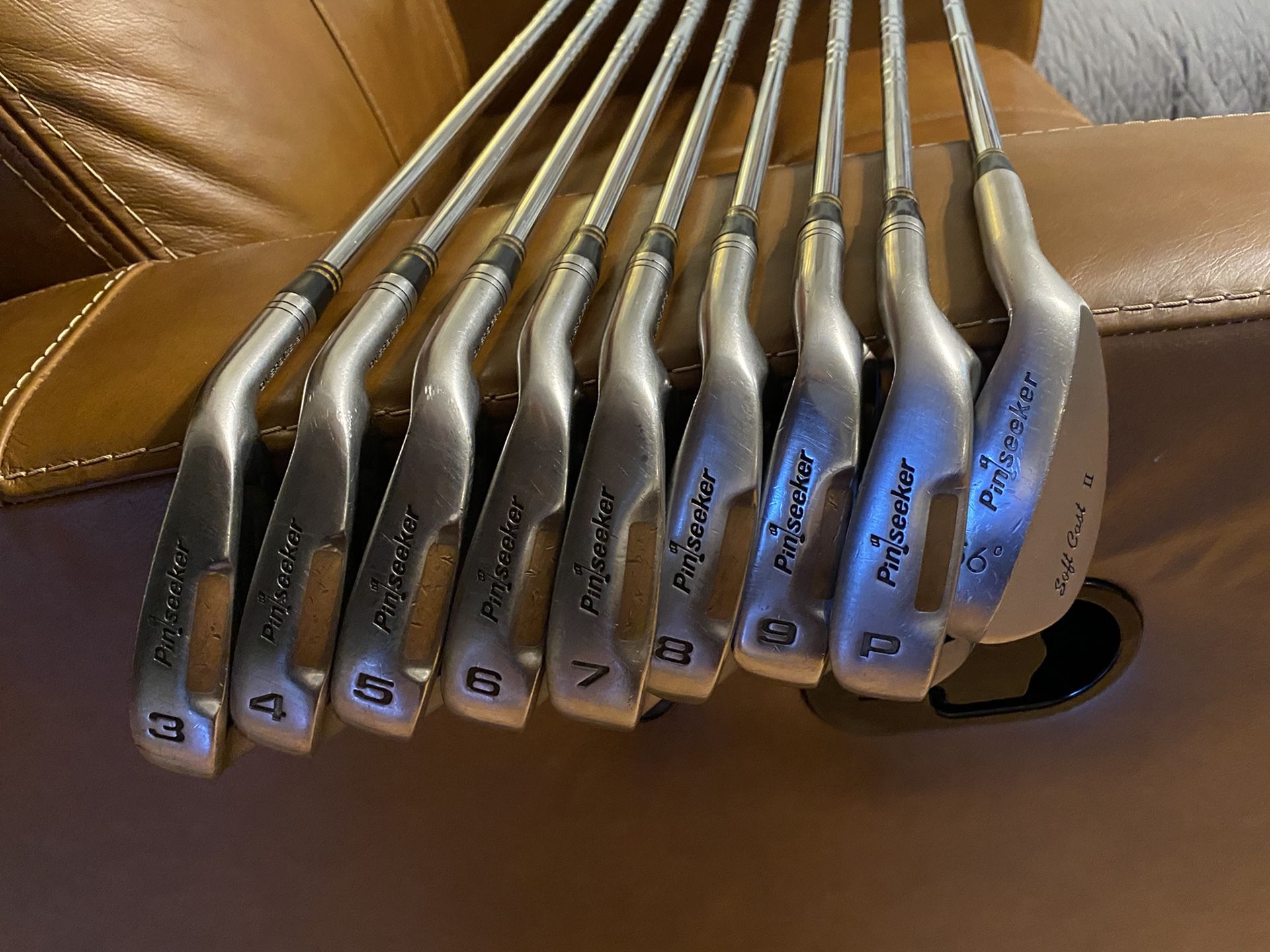 Pinseeker Golf Irons 3-P + Wedge