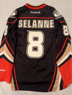Anaheim Ducks Teemu Selanne Reebok Hockey Jersey