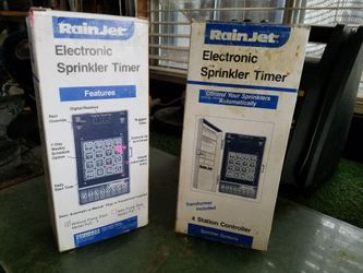 Sprinkler timers