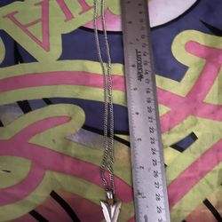 Silver Arrowhead Necklace 