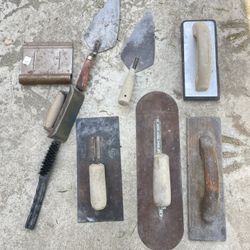 Lot Of Concrete Tools