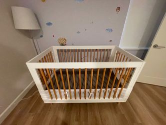 Baby Crib with Mattress